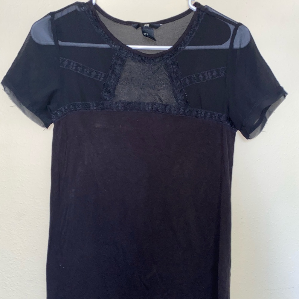 H&M black top